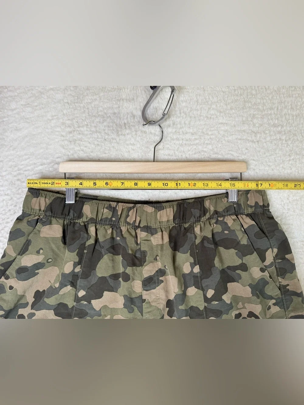 The North Face Class V Water Pull On Trunks Shorts Camo Green Men's Size XL